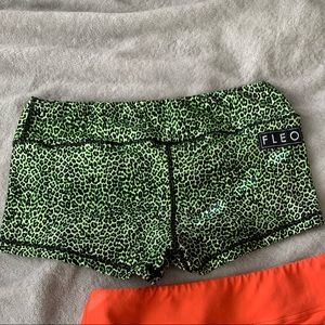 Fleo Leopard  Shorts